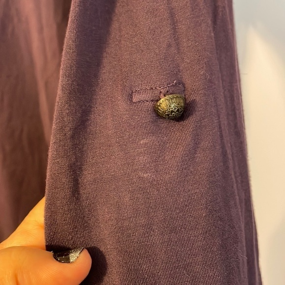 Soft Surroundings Purple Long Sleeve Tunic Top size XS - Picture 13 of 15